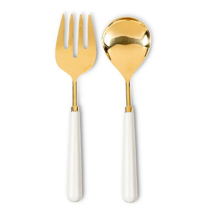 Abbott Collection - Classic Handle Salad Servers (10.5")