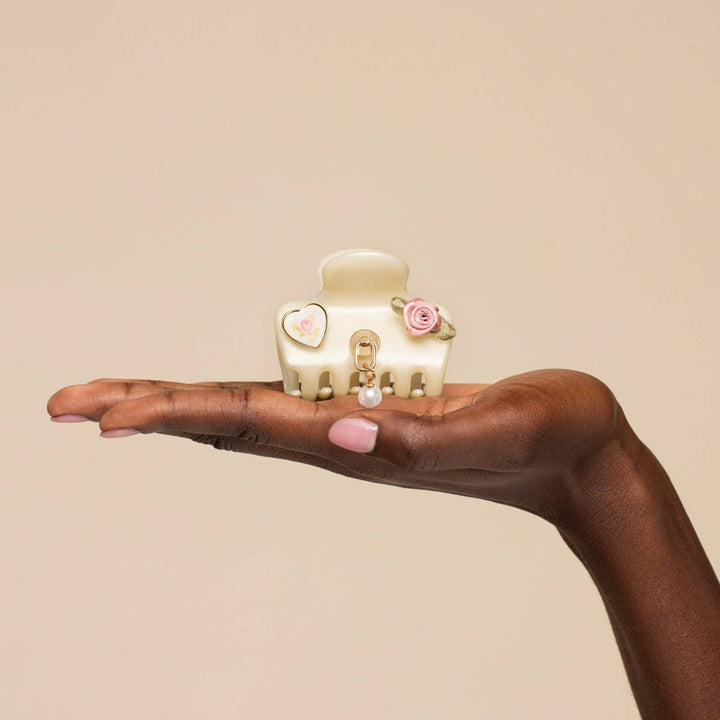 Kitsch - Pop™️ Cloud Clip 7pc Set Vintage - Pearlized Cream