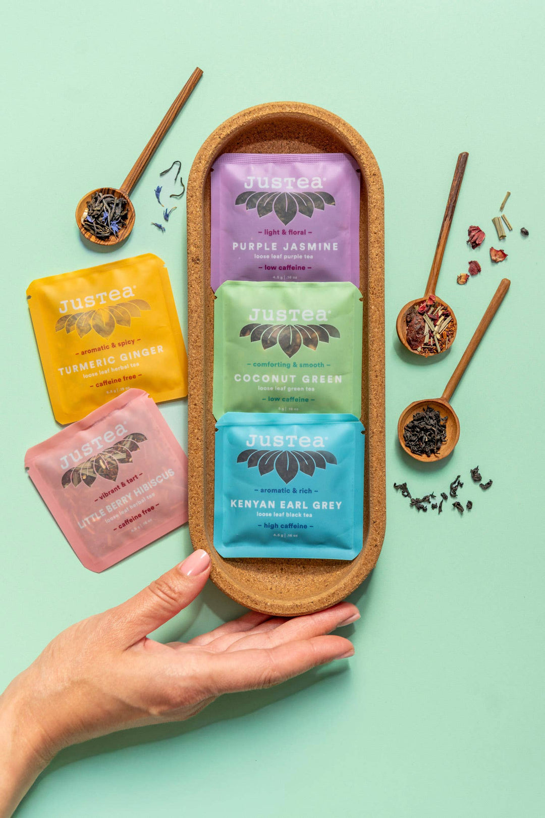JusTea - Mini Tea Pouch - Top Selling Sampler