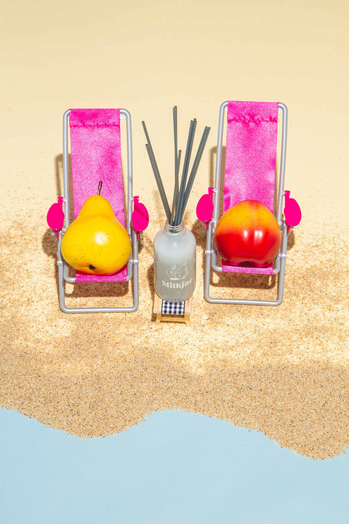 Milk Jar Candle Co. - Sunnyside - Pear & Nectarine 4oz Reed Diffuser