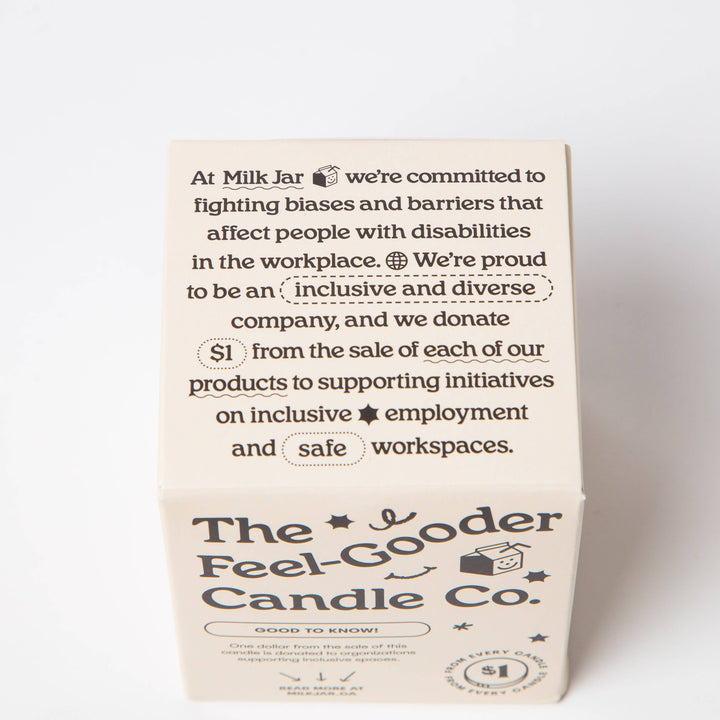 Milk Jar Candle Co. - Lemonade - Coconut, Lime & Pine Coconut Soy 8 oz Candle