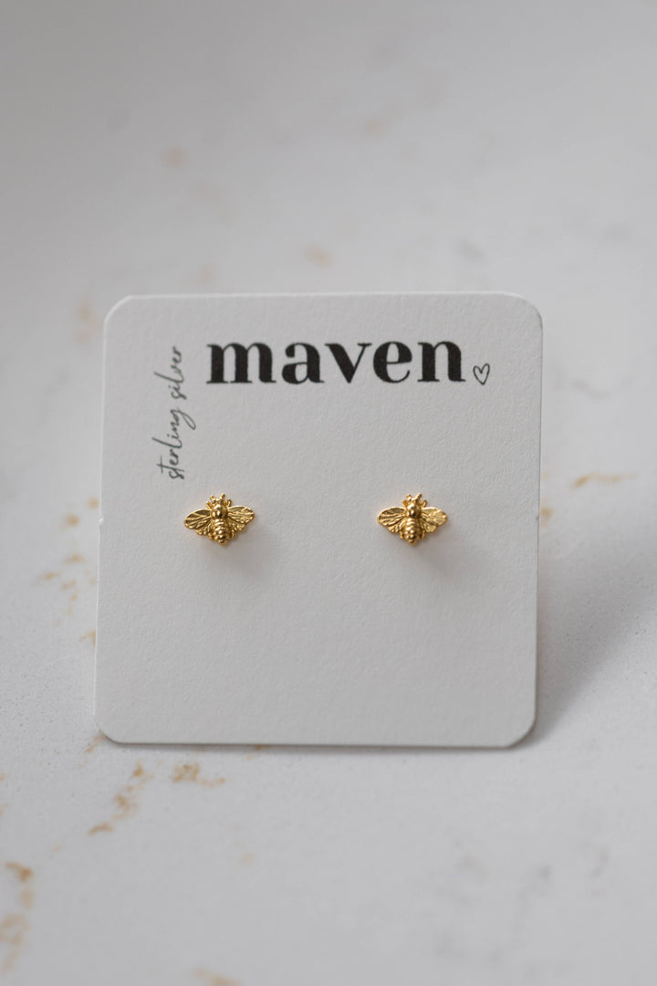 Maven - 'Bee' Stud Earrings