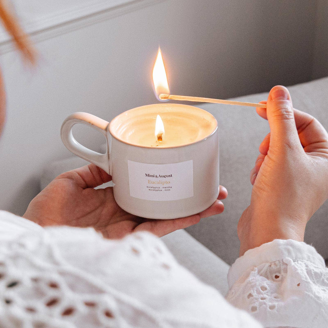 Mimi & August - Reusable Candle - Eucalipto (5.5 oz)