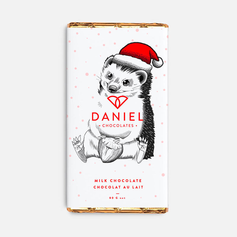 Daniel Chocolate-Hedgehog Milk Chocolate Bar -85gr