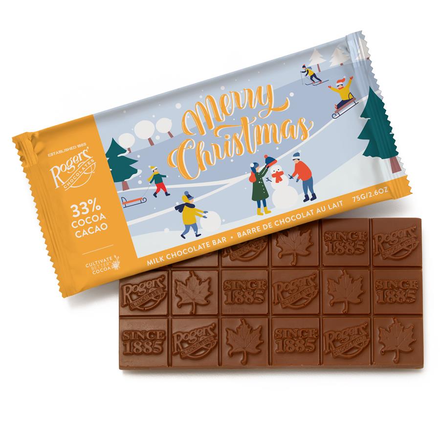 Rogers' Chocolates - Merry Christmas Bar