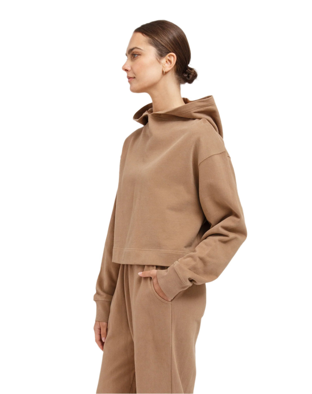 Brunette the Label - Little Sister Core Hoodie (Fawn)