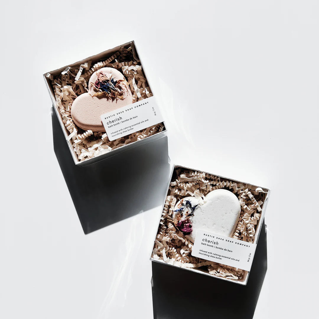 Rustic Shea Soap Company - Cherish Bath Bombs (2oz)