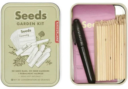 Kikkerland - Seeds Garden Kit