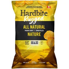 Hardbite - Rugged Potato Chips (All natural 275g)