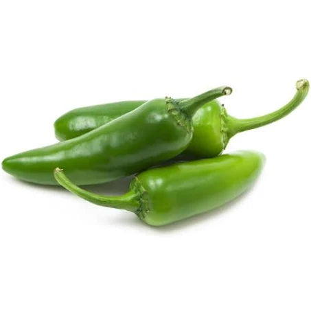 Fresh Produce - Green Jalapeno Peppers (per lb)