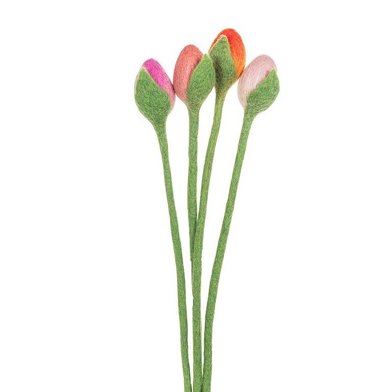 Abbott Collection - Tulip Stem with Leaf (14")