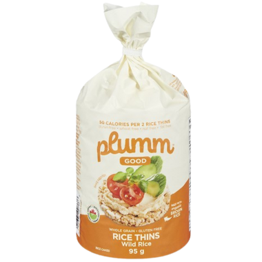 Plumm Good - Wild Rice Thins (95g) (GF)