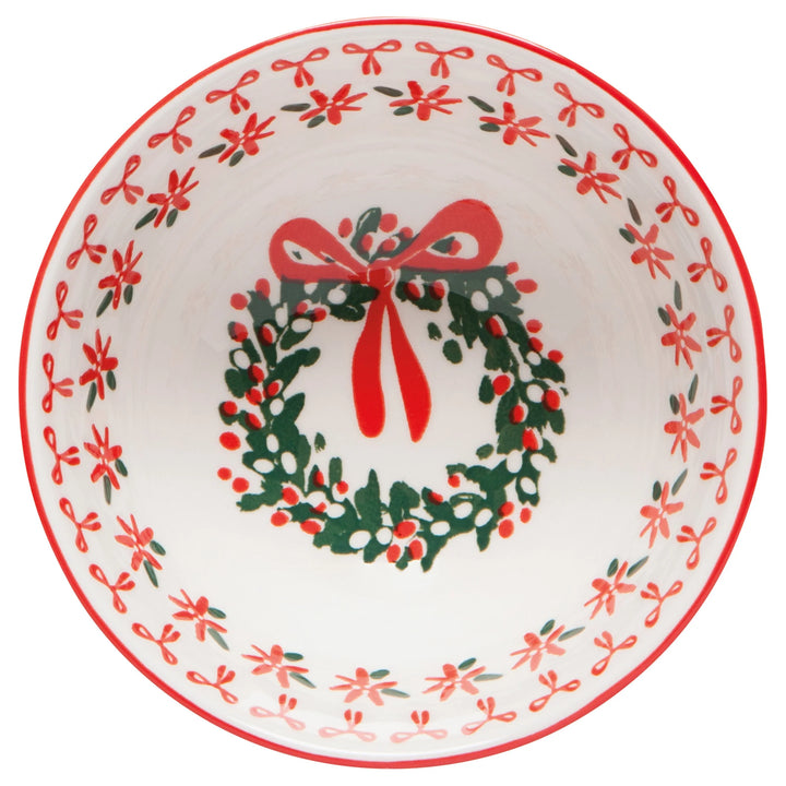 Danica - Wreaths Stamped Bowl 4 Inch