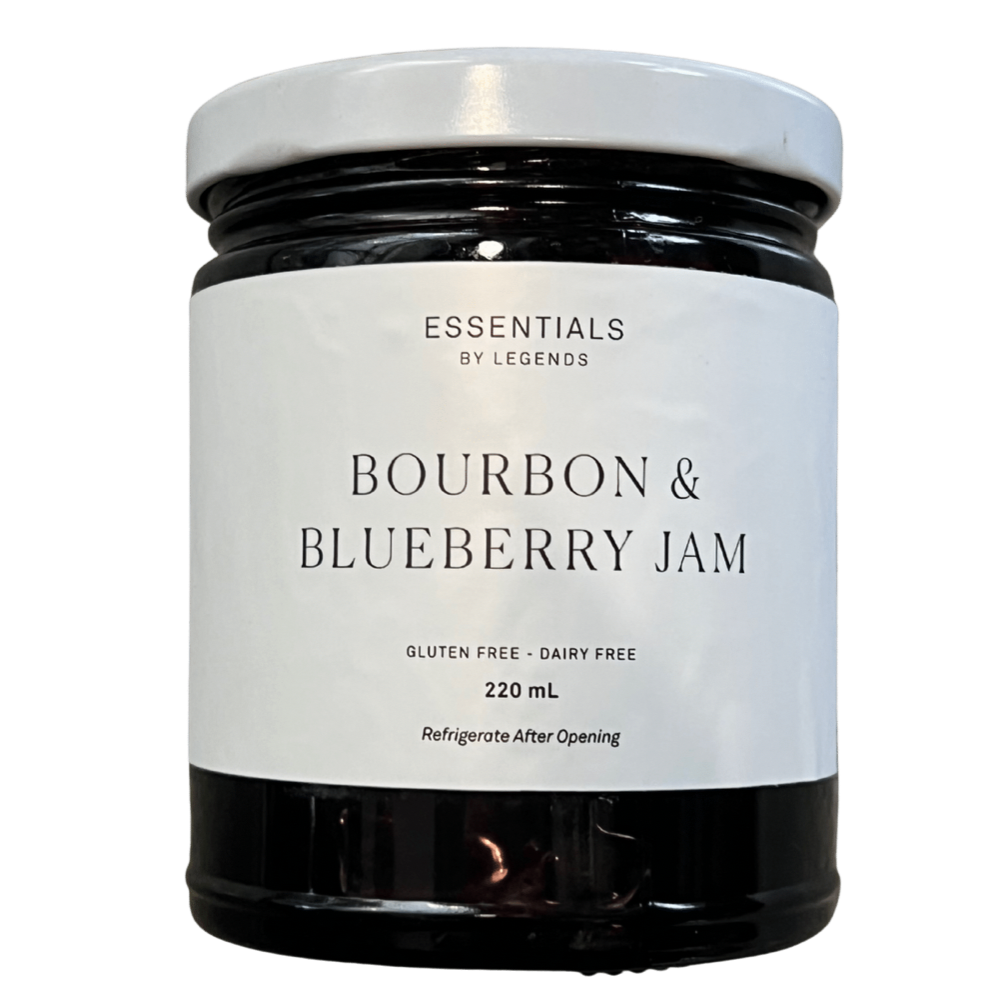 Essentials by Legends - BC Blueberry & Bourbon Jam
