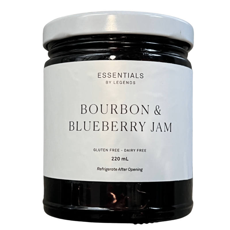 Essentials by Legends - BC Blueberry & Bourbon Jam