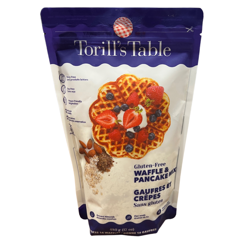 Torill's Table - Gluten Free Waffle & Pancake Mix