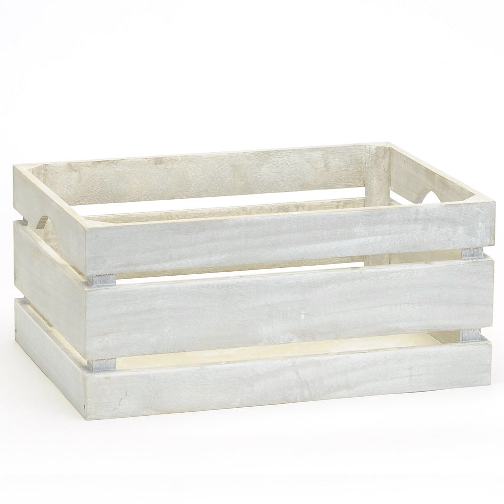 Packaging - White Wooden Crate