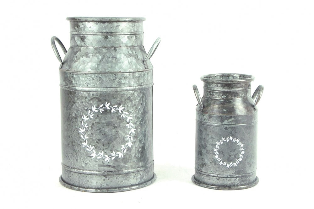 Packaging - Galvanized Milk Cans