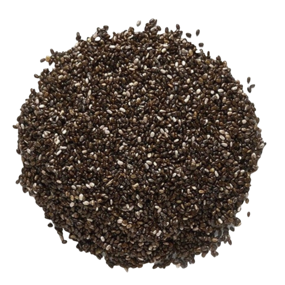 Bulk Goods - Whole Black Chia Seeds (per lb)