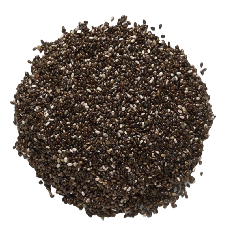 Bulk Goods - Whole Black Chia Seeds (per lb)