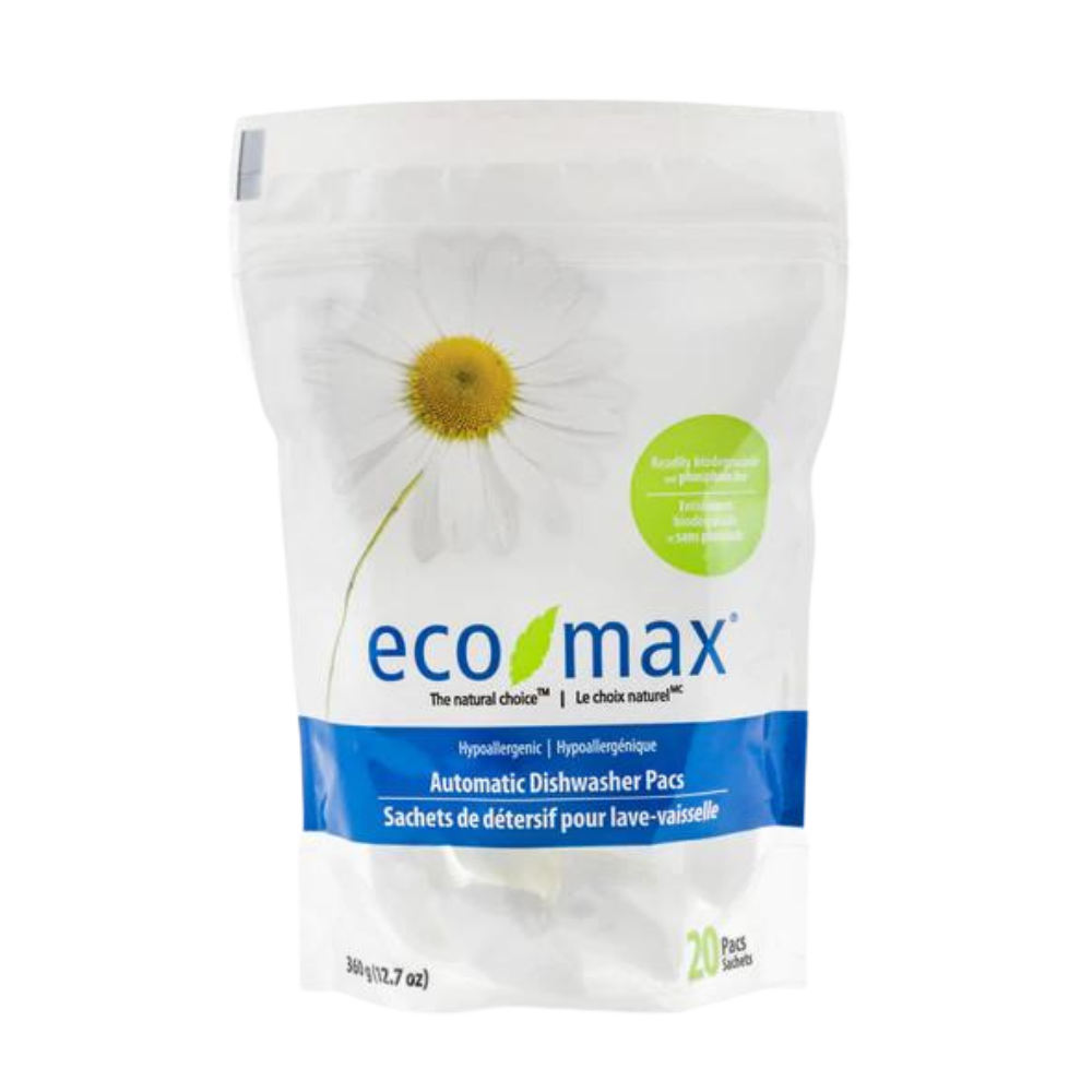 Eco-Max - Dishwasher Pacs (20 Pack)