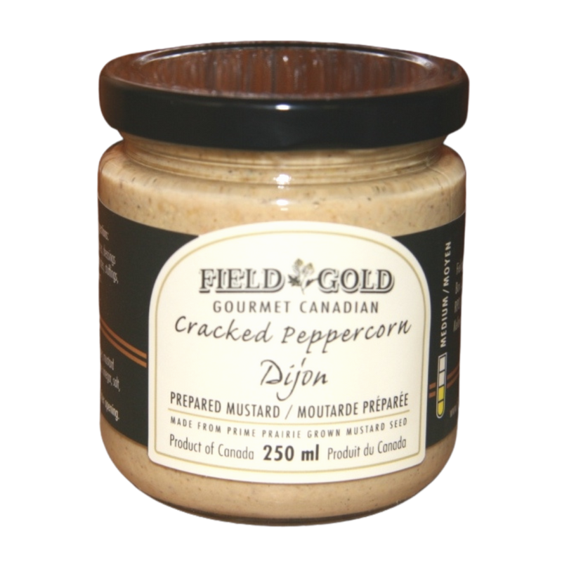 Fieldgold Foods - Cracked Pepper Dijon Mustard