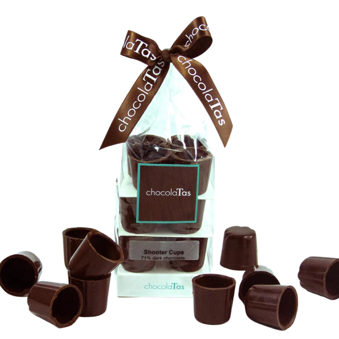 ChocolaTas - Dark Chocolate Shooter Cups