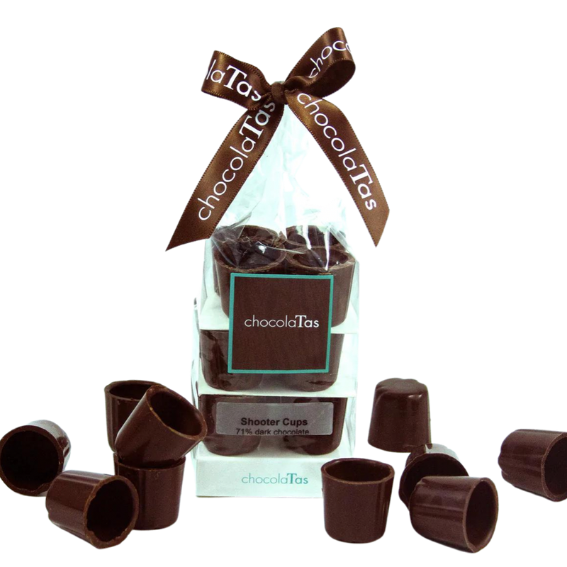 ChocolaTas - Dark Chocolate Shooter Cups