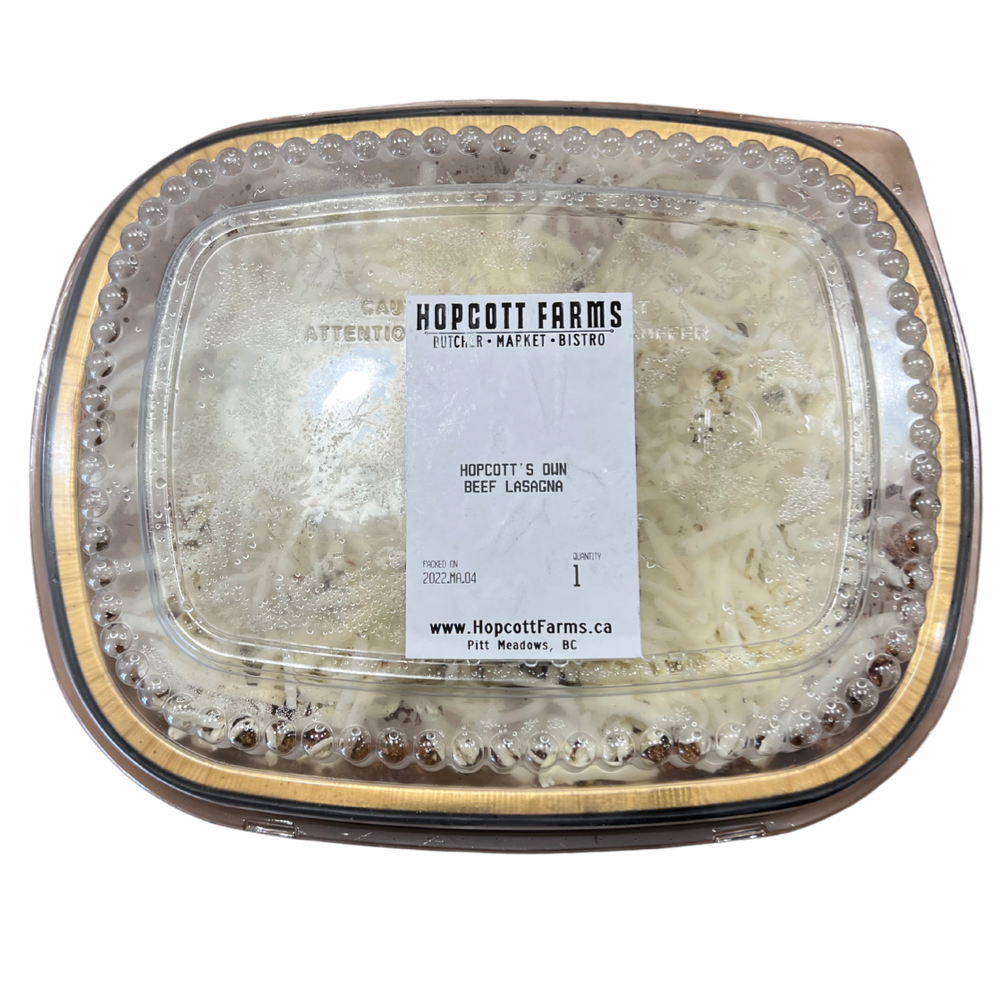 Hopcott Farms - Beef Lasagna