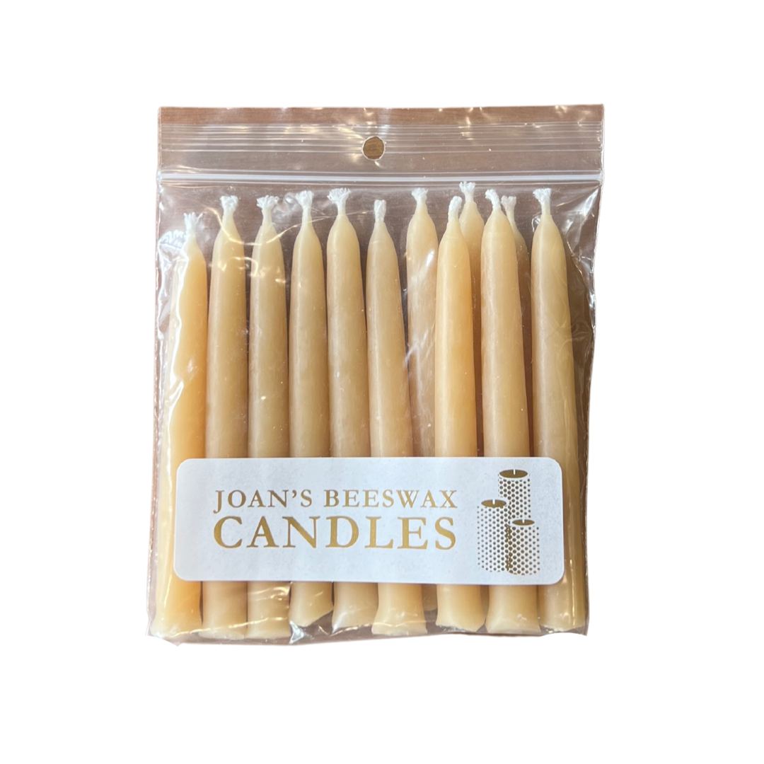 Joan's Beeswax Candles - Birthday Candles