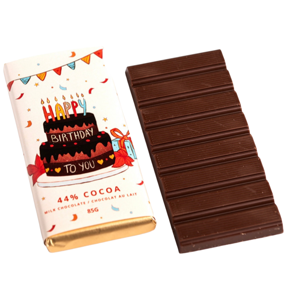 Daniel Chocolates - Happy Birthday Chocolate Bar (85g)