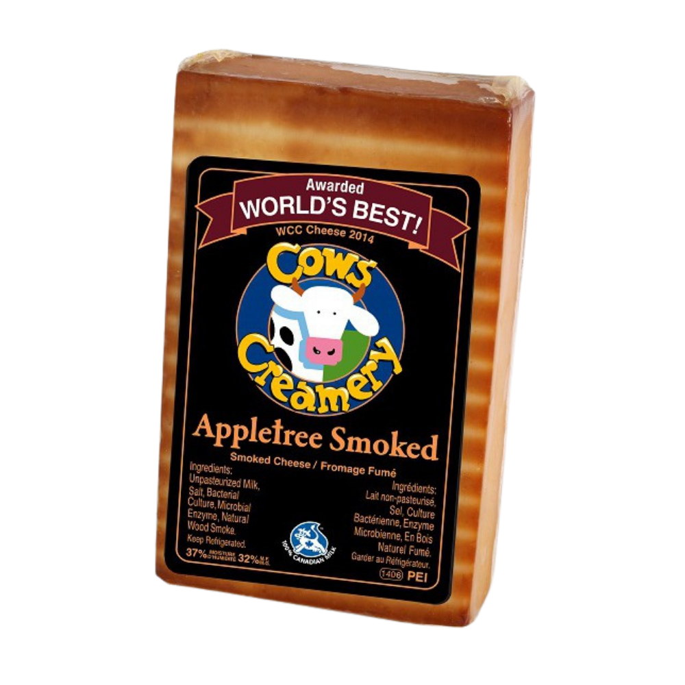 Cows Creamery - Appletree Smoked Cheddar Cheese (250g) – PROVISIONS ...