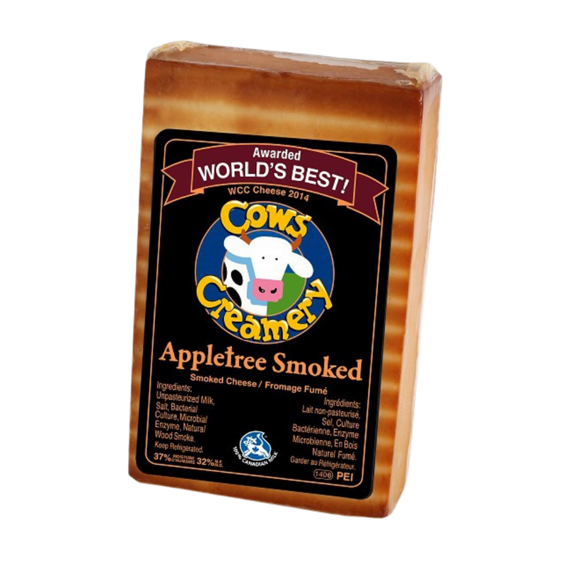 Cows Creamery - Appletree Smoked Cheddar Cheese (250g)