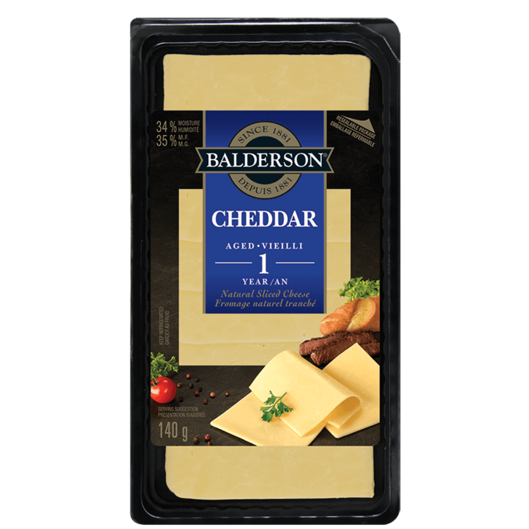 Balderson - Sliced Cheese (140g)