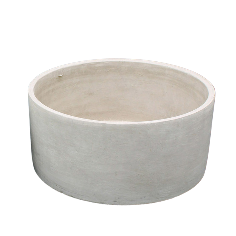 Planter - Cement Round Vase (4.5")