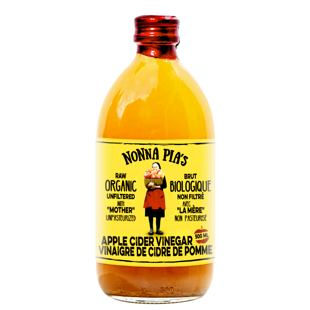 Nonna Pia's - Organic Raw Unfiltered Apple Cider Vinegar (500ml)