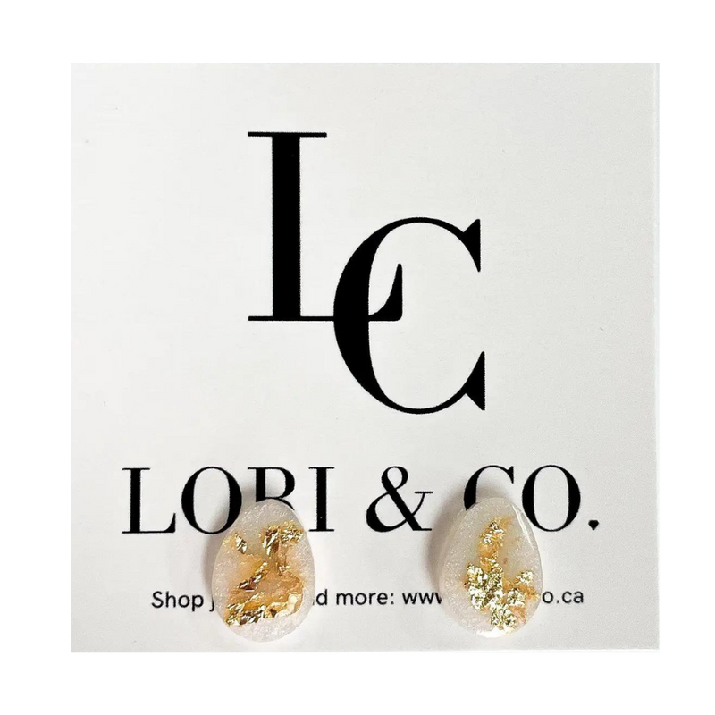 Lori & Co. - Resin Easter Egg Earrings