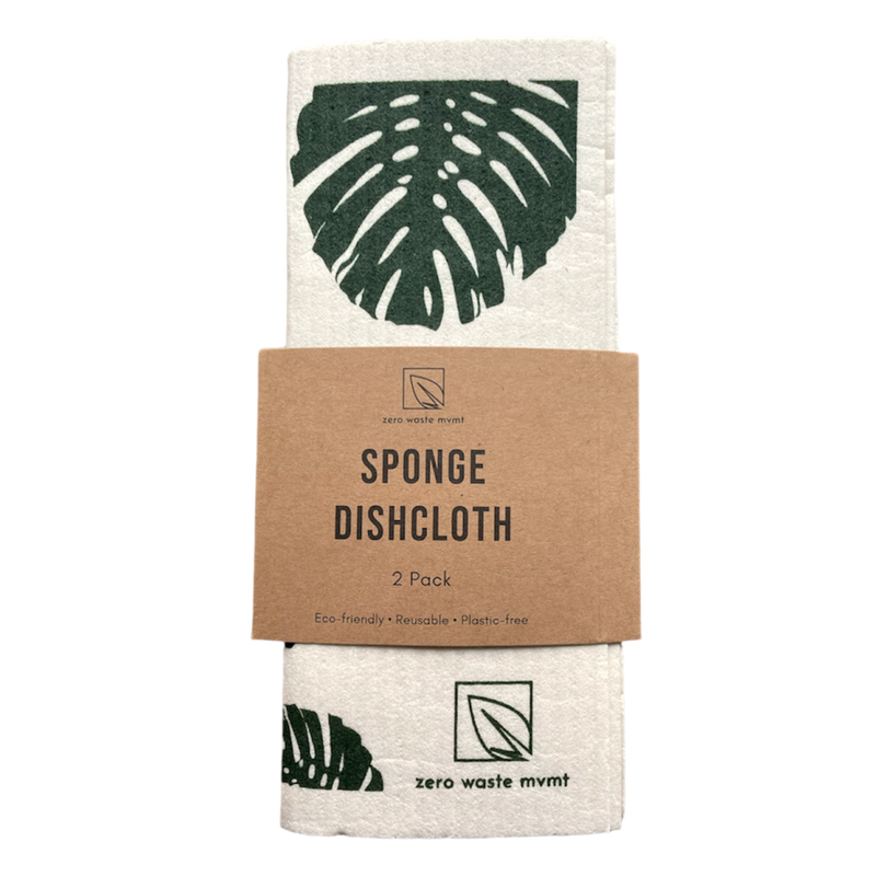 Zero Waste MVMT - Swedish Eco Dishcloth (2 Pack)