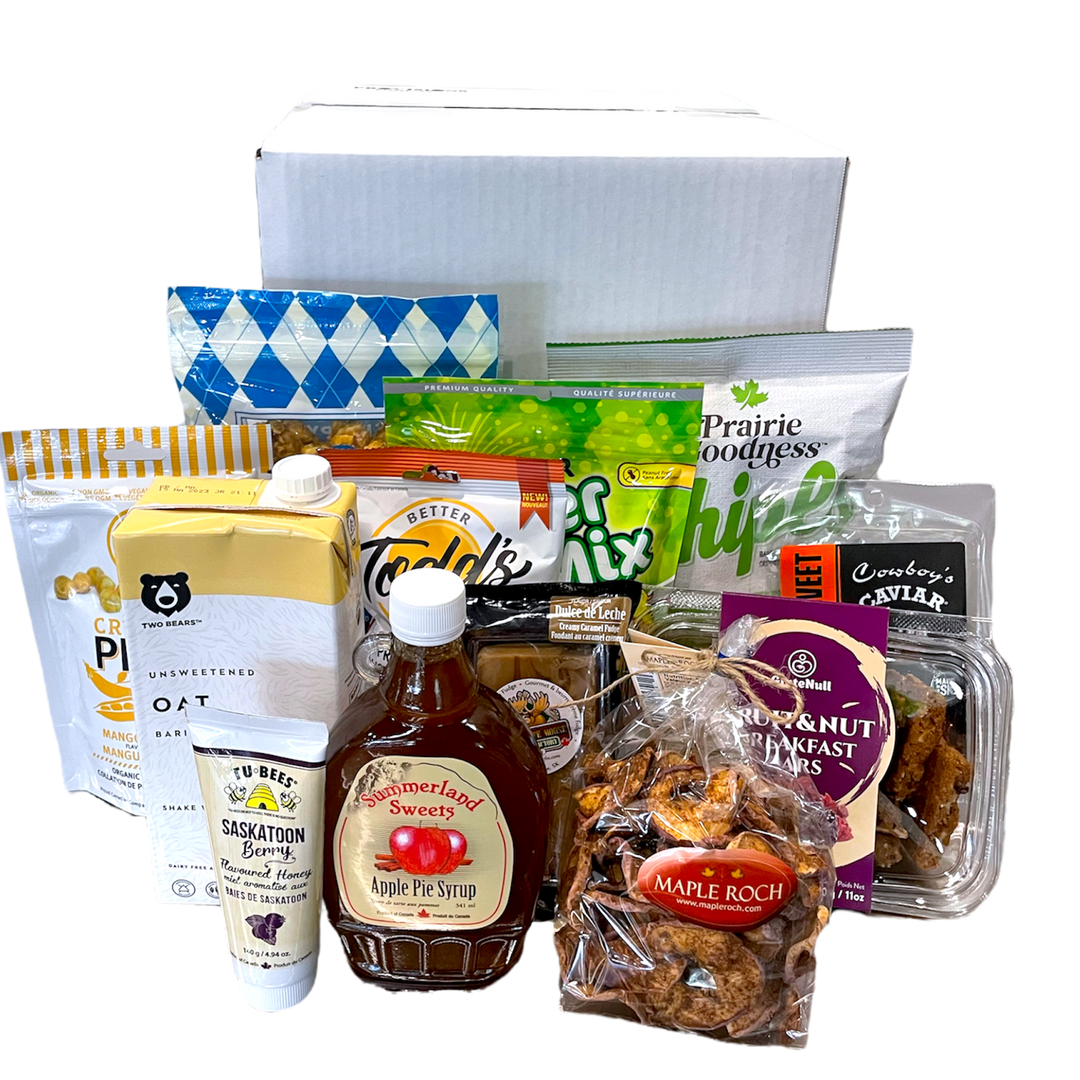 Monthly Office Snacks Subscription Box - January 2024